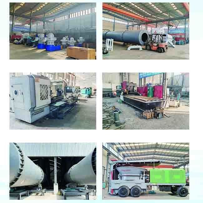 1-2 طن / ساعة خط إنتاج الكريات من الكتلة الحيوية 2-12mm 1.1-1.3 T / M3